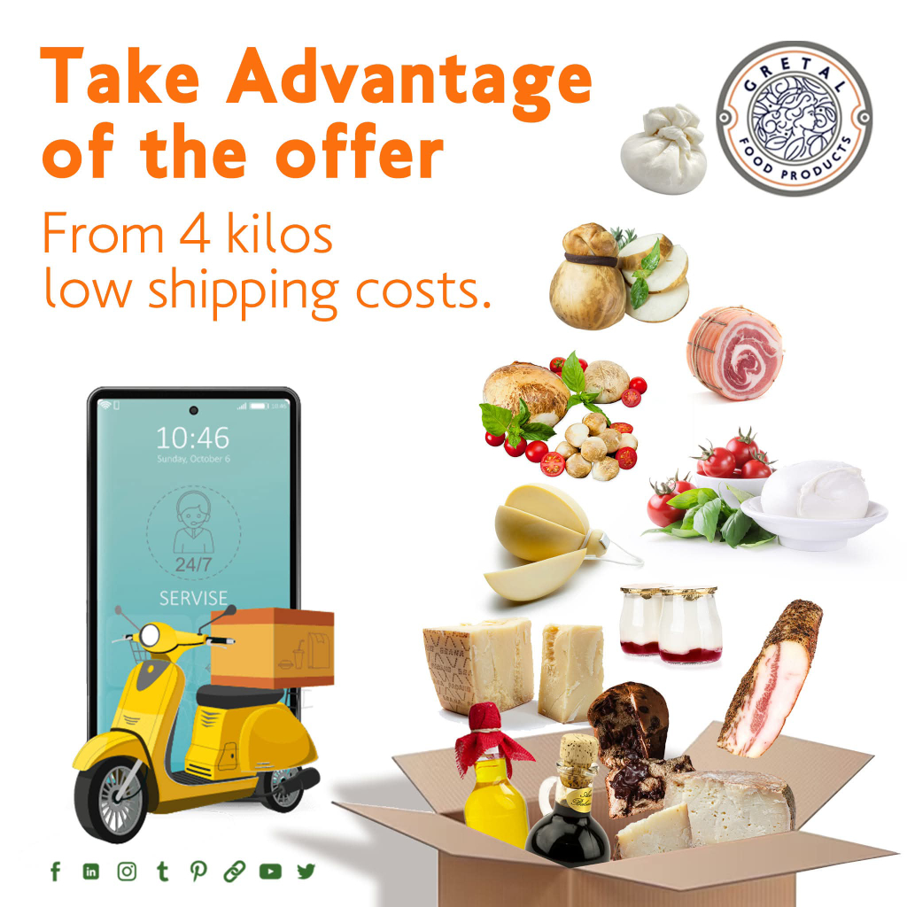 Italian 5kg Food Box – Buy Italian Food Online Gretal Food Products